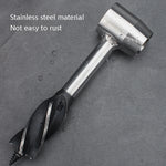 Outdoor Survival Punch Drill Bit Tool Set, Black, Blue, Brown, Beige