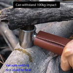 Outdoor Survival Punch Drill Bit Tool Set, Black, Blue, Brown, Beige