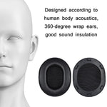 2pcs Protein Skin Earmuff / Headbeam For Audio-Technica ATH-M70X