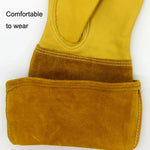 1 Pair JJ-GD305 Genuine Leather Stab-Resistant Cut-proof Garden Gloves, Size:, S, M, L, XL
