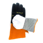 1 Pair JJ-S2011 Outdoor Garden Cut-Proof Genuine Leather Welding Gloves, JJ-S2011