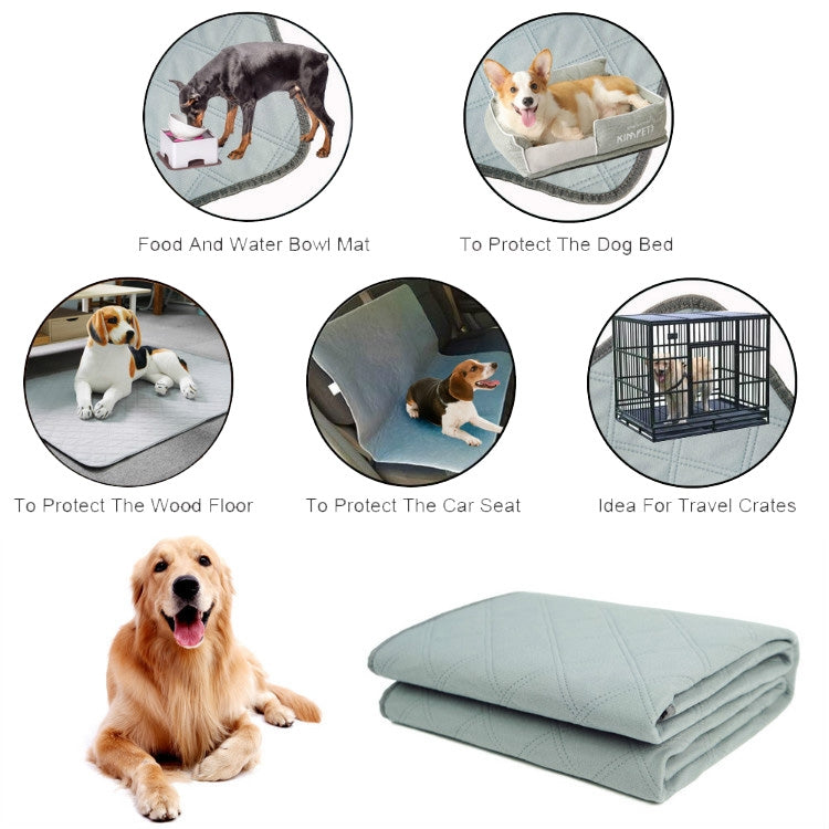 OBL0014 Tapis absorbant pour urine de chien lavable à l'eau, taille :