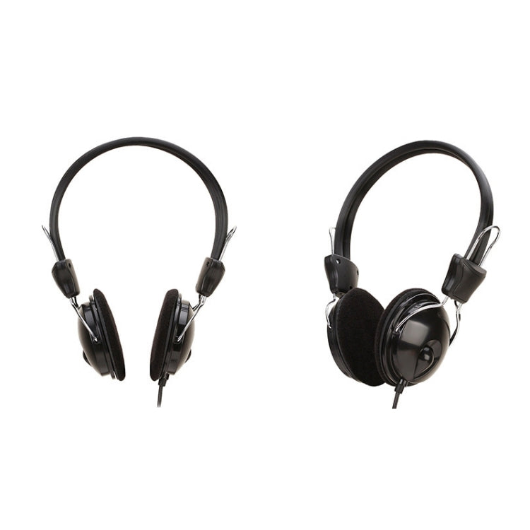 Soyto SY808MV Online Class Office Computer Headset, Cable Length: 1.6m, Black 3.5mm, Black 6.5mm