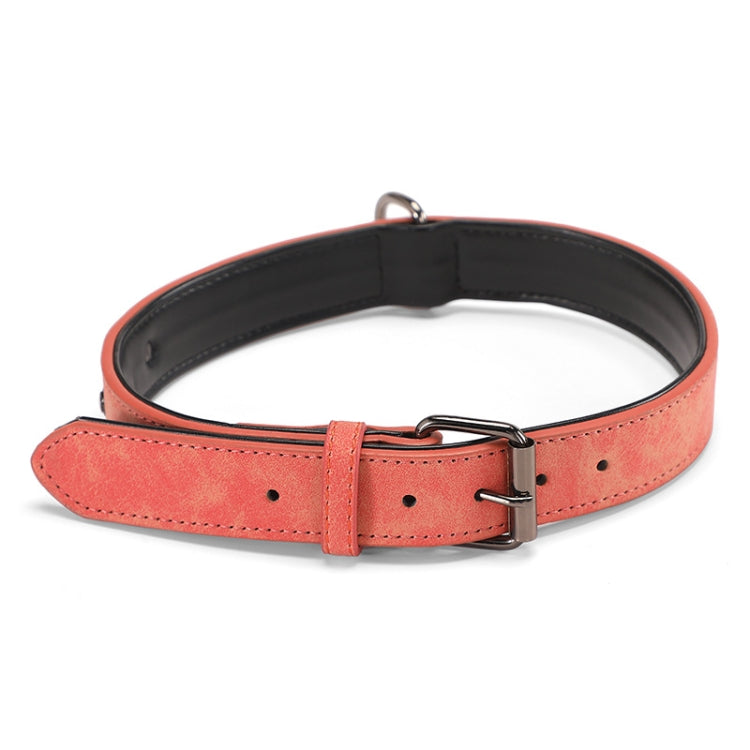 Collier en cuir double couche pour chien JINMAOHOU