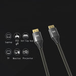 DP1.4 Version 8K DisplayPort Male to Male Computer Monitor HD Cable, 0.5m, 1m, 1.5m, 2m, 3m, 5m, 7m, 10m
