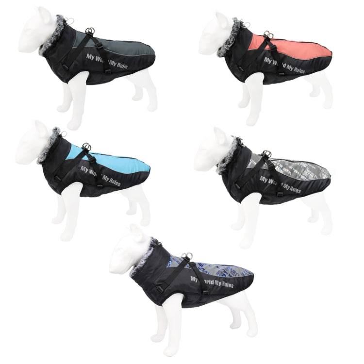 BL-683 Keep Warm Reflective Dog Clothes, XL, XXL, XXXL
