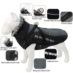 BL-683 Keep Warm Reflective Dog Clothes, XL, XXL, XXXL