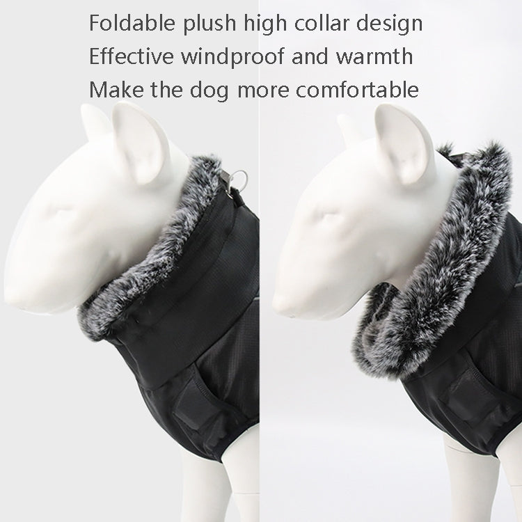 BL-683 Keep Warm Reflective Dog Clothes, XL, XXL, XXXL