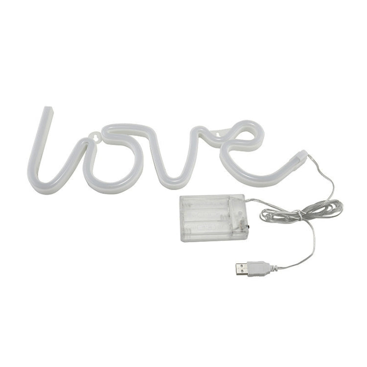 Neon LED Modeling Lamp Decoration Night Light, Power Supply:, Battery or USB, USB