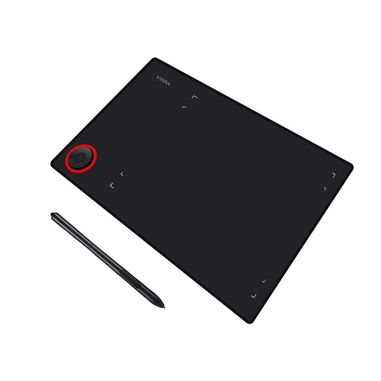 لوح رسم VINSA T608 يمكن توصيله بالهاتف المحمول، النمط:، الحزمة 1، الحزمة 2