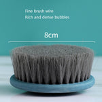 Home Long Handle Soft Hair Shower Brush, Cherry Pink