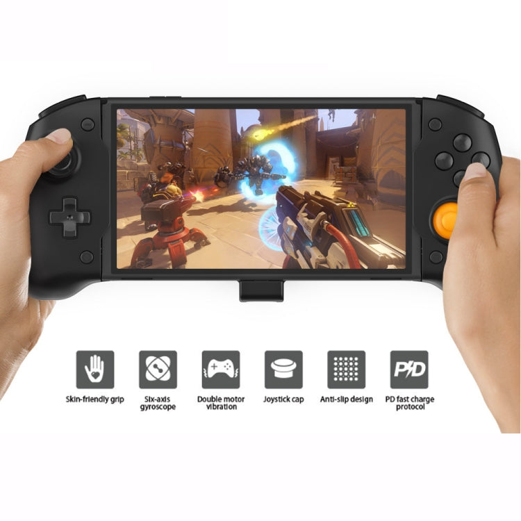 DOBE TNS-1125 In-Line Gamepad For Switch OLED Game Console, TNS-1125(White), TNS-1125(Black)