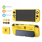 DOBE TNS-1192  Host Handle Protective Shell + Card Box + Rocker Cap Set For Switch OLED, TNS-1192