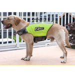Reflective Printed Pet Dog Life Jacket Swimsuit, M, L