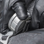 Outdoor Portable Stainless Steel First Aid Pill Storage Box, Black, Silver