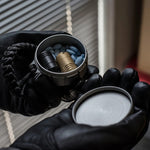 Outdoor Portable Stainless Steel First Aid Pill Storage Box, Black, Silver