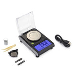Diamond Carat Scale Jewelry Scale Electronic Experimental Milligram Scale, 50g / 0.001g