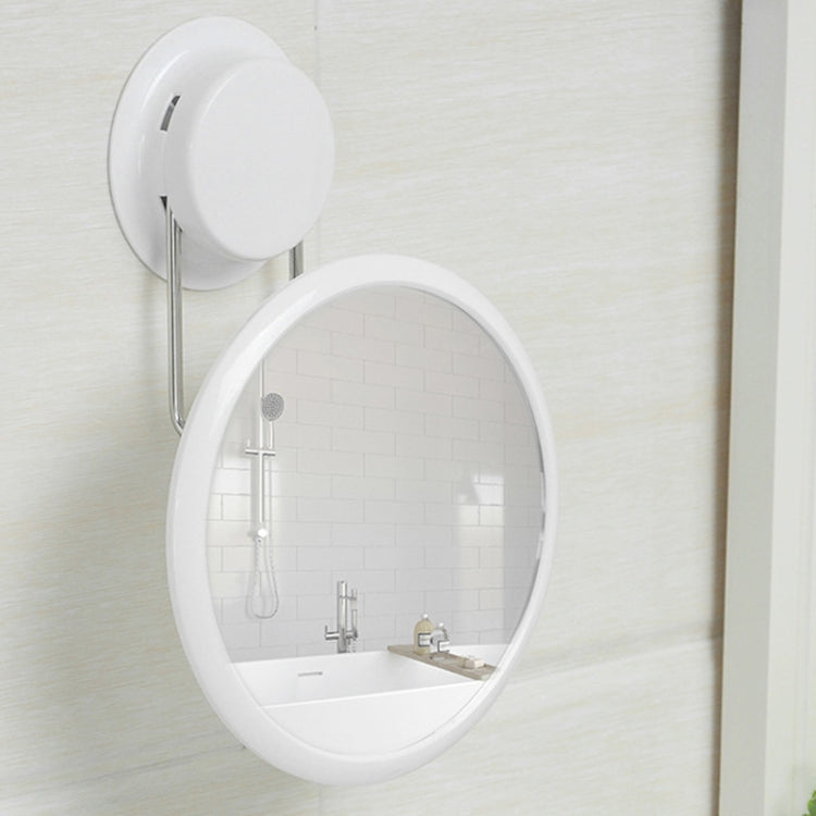 Nagelfreier Badezimmerspiegel, drehbarer und klappbarer Schminkspiegel