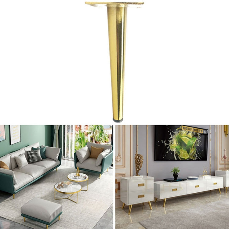 LH-ZT-0001 Cone Round Tube Furniture Support Legs, Style:, Straight Cone Height 10cm, Straight Cone Height 12cm, Straight Cone Height 15cm, Straight Cone Height 17cm, Straight Cone Height 20cm, Straight Cone Height 25cm, Straight Cone Height 30cm      ...