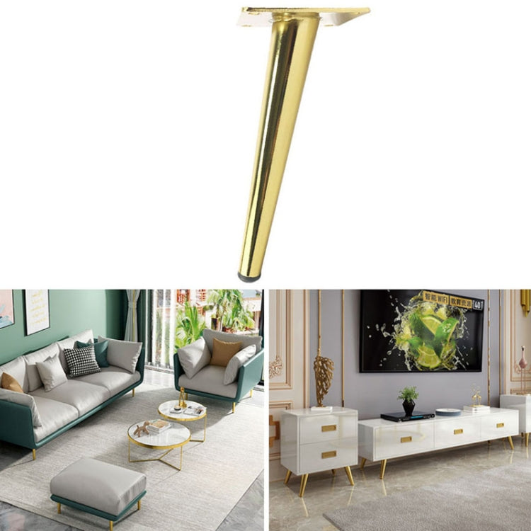 LH-ZT-0001 Cone Round Tube Furniture Support Legs, Style:, Straight Cone Height 10cm, Straight Cone Height 12cm, Straight Cone Height 15cm, Straight Cone Height 17cm, Straight Cone Height 20cm, Straight Cone Height 25cm, Straight Cone Height 30cm      ...