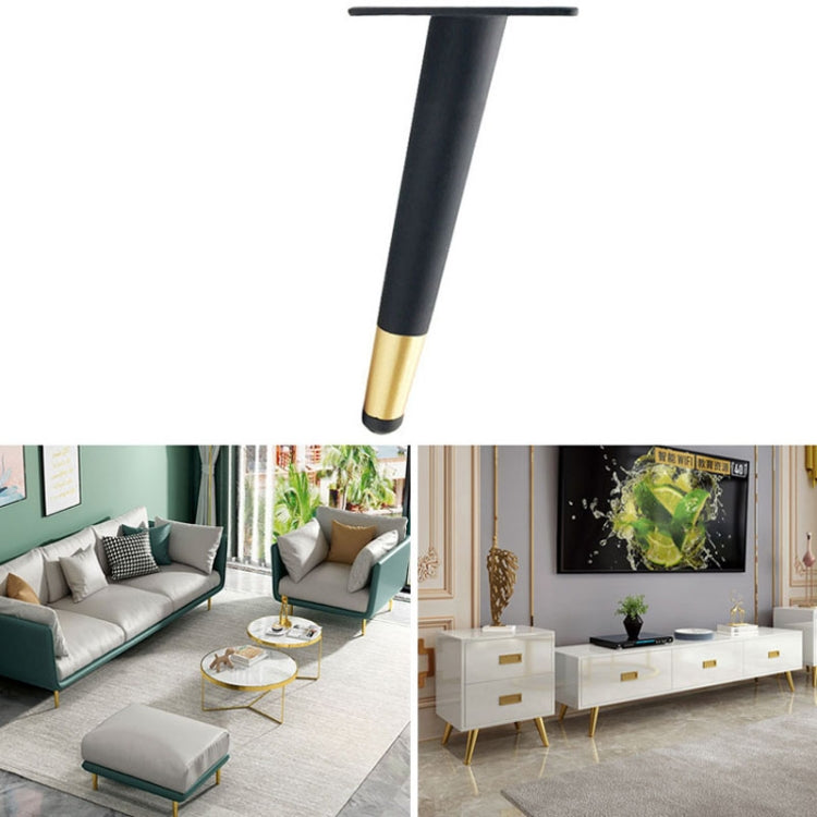 LH-ZT-0001 Cone Round Tube Furniture Support Legs, Style:, Straight Cone Height 10cm, Straight Cone Height 12cm, Straight Cone Height 15cm, Straight Cone Height 17cm, Straight Cone Height 20cm, Straight Cone Height 25cm, Straight Cone Height 30cm      ...