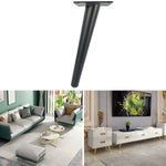 LH-ZT-0001 Cone Round Tube Furniture Support Legs, Style:, Straight Cone Height 10cm, Straight Cone Height 12cm, Straight Cone Height 15cm, Straight Cone Height 17cm, Straight Cone Height 20cm, Straight Cone Height 25cm, Straight Cone Height 30cm      ...
