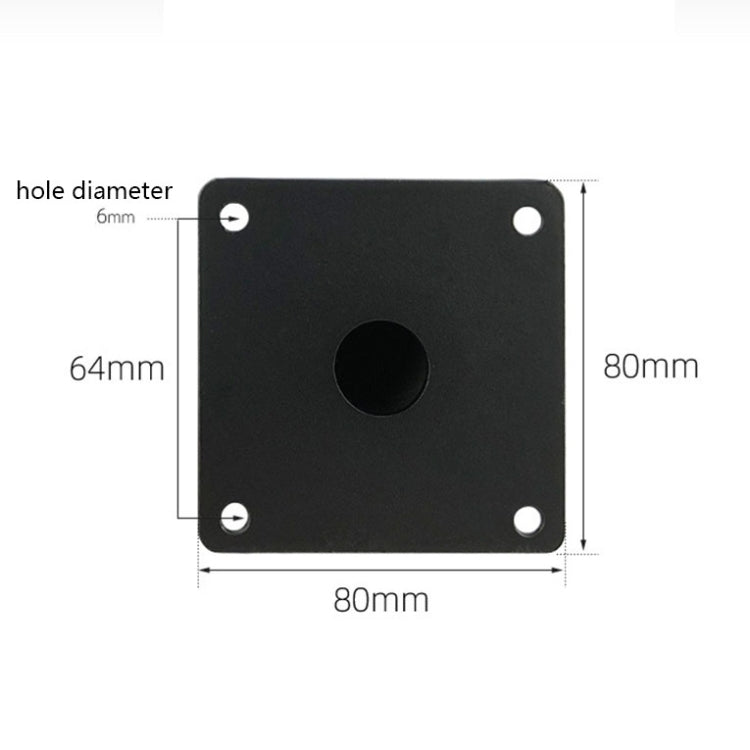 LH-ZT-0001 Cone Round Tube Furniture Support Legs, Style:, Oblique Cone Height 25cm, Oblique Cone Height 30cm, Oblique Cone Height 35cm, Oblique Cone Height 38cm, Oblique Cone Height 40cm, Oblique Cone Height 43cm, Oblique Cone Height 45cm             ...