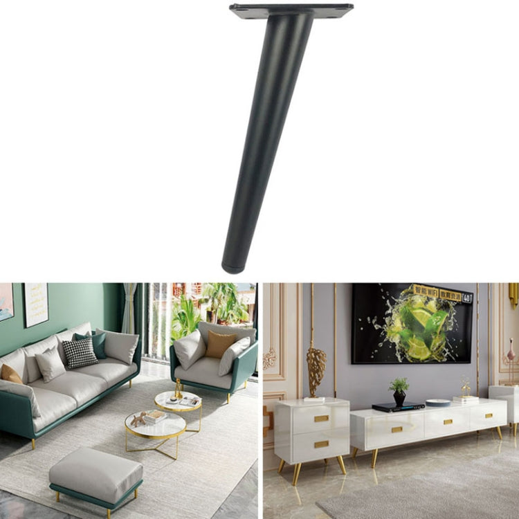 LH-ZT-0001 Cone Round Tube Furniture Support Legs, Style:, Oblique Cone Height 25cm, Oblique Cone Height 30cm, Oblique Cone Height 35cm, Oblique Cone Height 38cm, Oblique Cone Height 40cm, Oblique Cone Height 43cm, Oblique Cone Height 45cm             ...