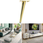 LH-ZT-0001 Cone Round Tube Furniture Support Legs, Style:, Oblique Cone Height 25cm, Oblique Cone Height 30cm, Oblique Cone Height 35cm, Oblique Cone Height 38cm, Oblique Cone Height 40cm, Oblique Cone Height 43cm, Oblique Cone Height 45cm             ...