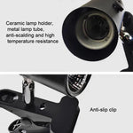 ZY-UAB Turtle Backlight UVA Heated Climbing Pet Backlight,, EU Plug With Bulb