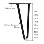 LH-S0006 Metal Furniture Support Legs, Height:, 12cm, 15cm, 18cm, 20cm, 25cm, 30cm, 60cm