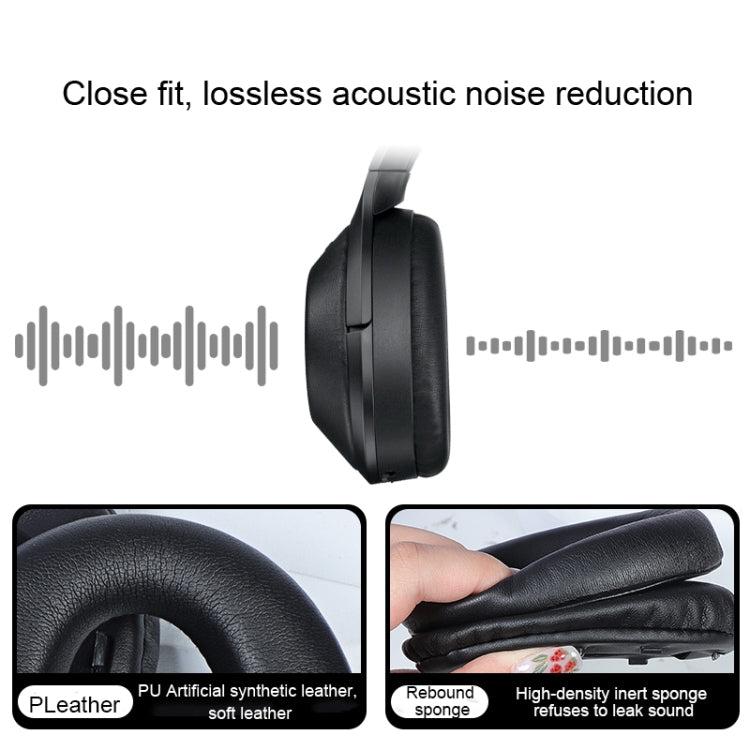 زوجان من وسادات الأذن الجلدية PU لسماعة Sony WH-1000XM4، WH-1000XM4 (أسود + إبزيم)، WH-1000XM4 (أزرق + إبزيم)