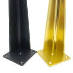 Adjustable All Aluminium Furniture Stand Legs, Height:, 8cm, 10cm, 12cm, 15cm, 18cm, 20cm, 23cm, 25cm, 27cm, 30cm, 33cm, 35cm