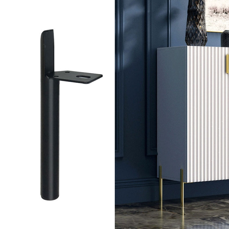 LH-D012-01 Cylindrical Metal Furniture Support Legs, Height:, 13cm, 15cm, 18cm, 20cm