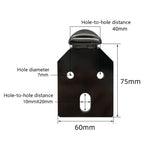 LH-D012-01 Cylindrical Metal Furniture Support Legs, Height:, 13cm, 15cm, 18cm, 20cm