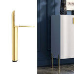 LH-D012-01 Cylindrical Metal Furniture Support Legs, Height:, 13cm, 15cm, 18cm, 20cm