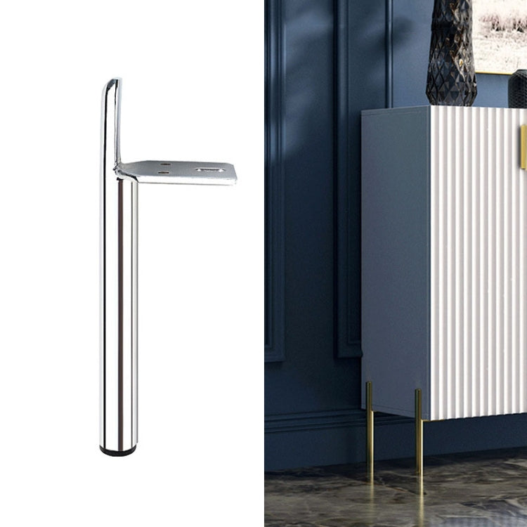 LH-D012-01 Cylindrical Metal Furniture Support Legs, Height:, 13cm, 15cm, 18cm, 20cm