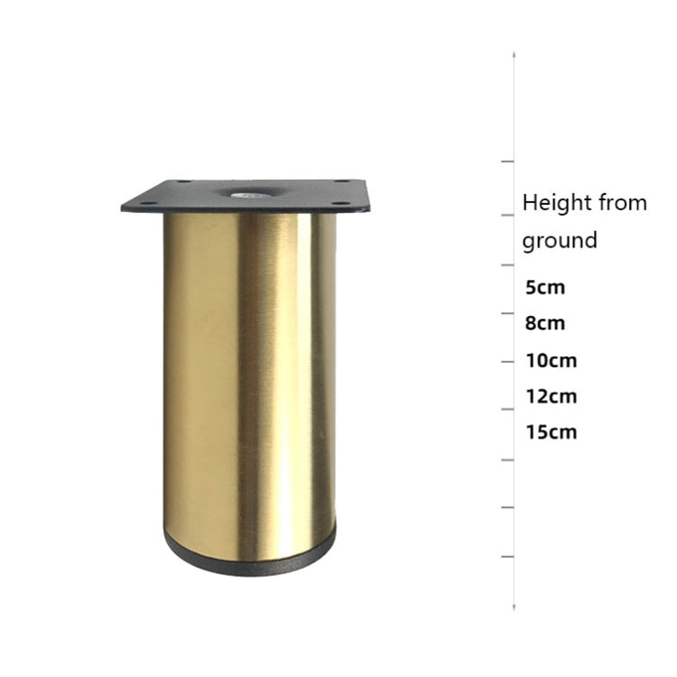 LH-OU050 Thickened Stainless Steel Furniture Support Legs, Height:, 5cm, 8cm, 10cm, 12cm, 15cm