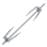 Stainless Steel Roast Chicken Skewer Cook Oven BBQ Grilled Fork, BBQ Grilled Fork