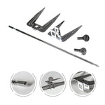 Stainless Steel Roast Chicken Skewer Cook Oven BBQ Grilled Fork, BBQ Grilled Fork