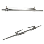 Stainless Steel Roast Chicken Skewer Cook Oven BBQ Grilled Fork, BBQ Grilled Fork