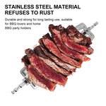 Stainless Steel Roast Chicken Skewer Cook Oven BBQ Grilled Fork, BBQ Grilled Fork