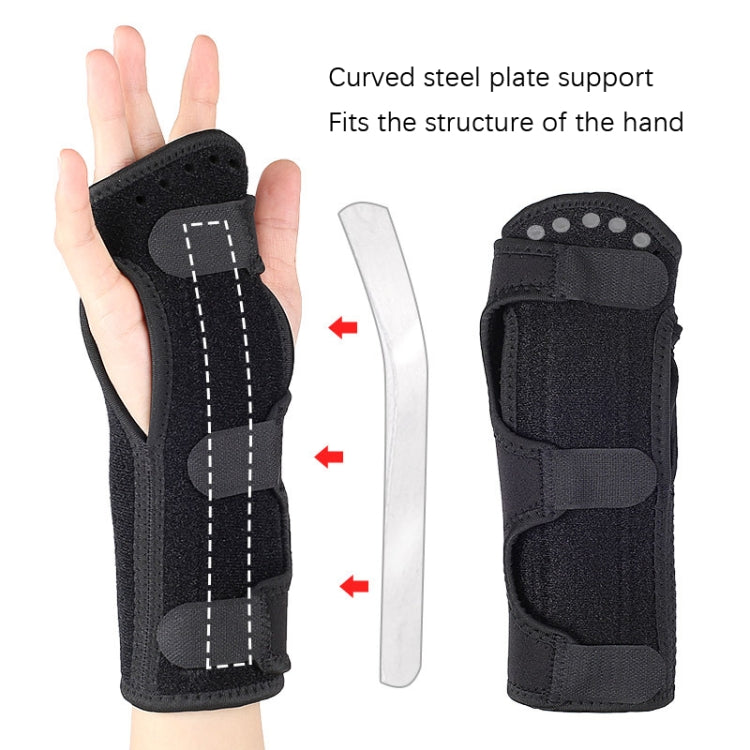 Sports Steel Plate Support Wristband