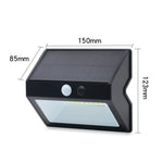N770 48 LEDs Solar Body Sensing Wall Light