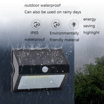N770 48 LEDs Solar Body Sensing Wall Light