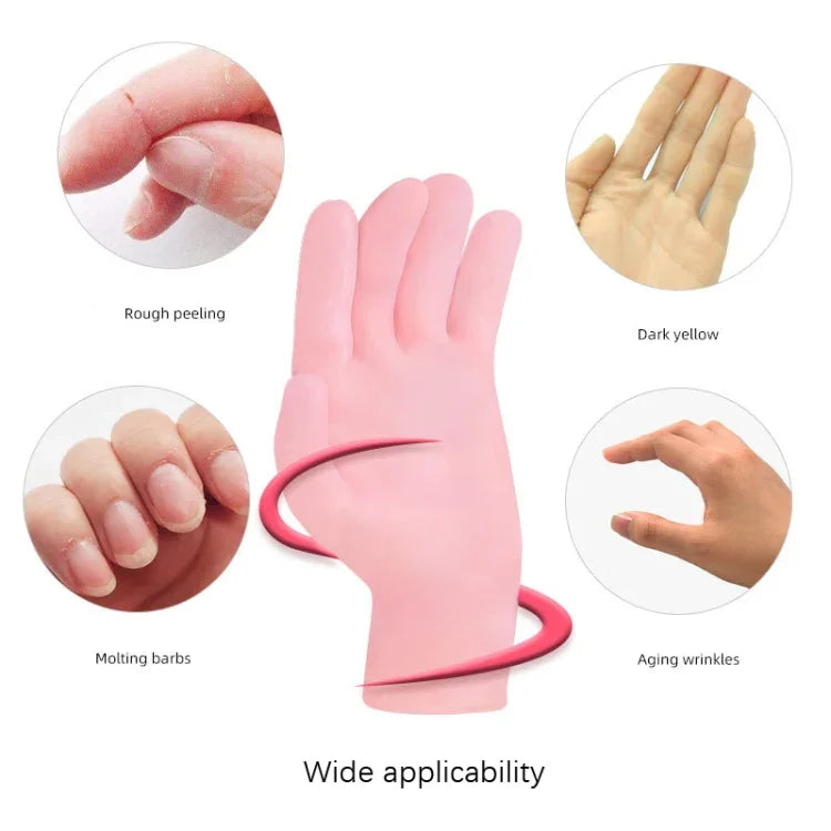 1 Pair Waterproof Sun-Proof Gloves Moisturizing Anti-Crack Handguard, Free Size