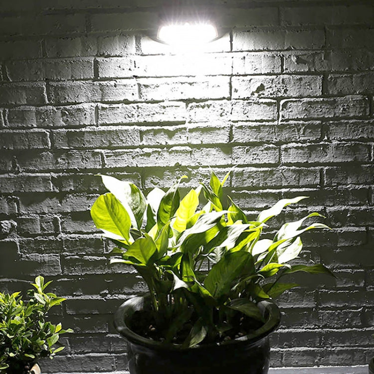 8 LEDs Infrared Induction Solar Garden Wall Light, White Light, Warm Light