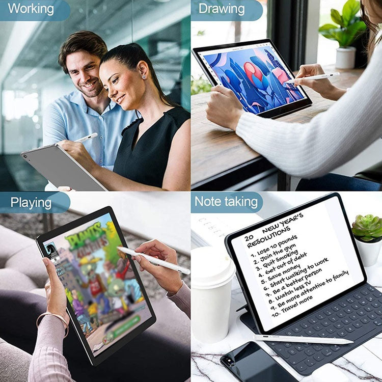 قلم إلكتروني نشط قابل لإعادة الشحن مضاد للمس الخاطئ QGeeM ID706 لجهاز iPad