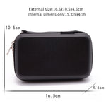 CHKJOK GH1805 EVA Mobile Hard Disk Anti-pressure Hard Shell Bag, GH1805 Black, GH1805 Blue, GH1805 Red