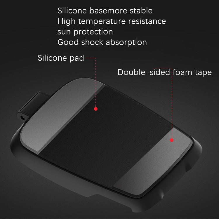 Support de téléphone portable pour système de navigation de voiture, utilisable à plusieurs endroits.